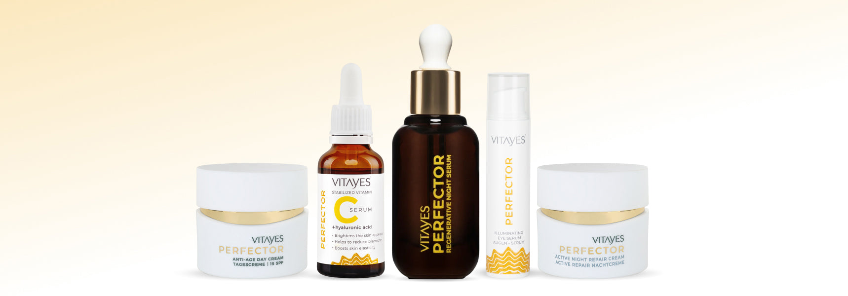 Brightening Skincare Set, Vitamin C, Aha/Bha, Bakuchiol