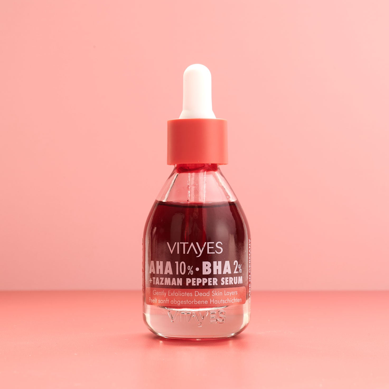 VITAYES b!right AHA 10% + BHA 2% Tazman Pepper Peeling-Serum